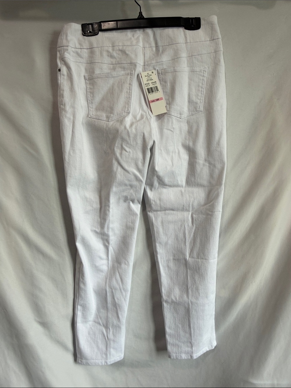 Ruby Rd. White Skinny Pants - Picture 4 of 9